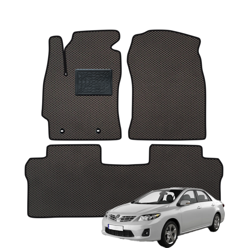 Toyota Corolla XI E160 2013-2019 polimeriniai EVA kilimėliai