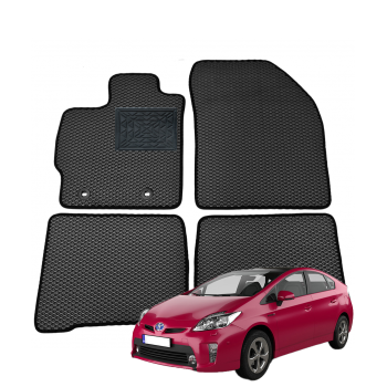 Toyota Prius III (XW30) 2009-2011 polimeriniai EVA kilimėliai