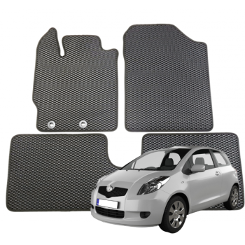 Toyota Yaris II XP 90 2005-2010 polimeriniai EVA kilimėliai