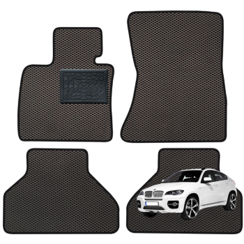 BMW Х6 (E71) 2008-2014 polimeriniai EVA kilimėliai