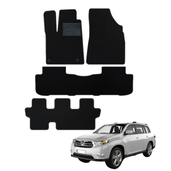 Toyota Highlander (XU50) 2013-2019 7 vietų polimeriniai EVA kilimėliai