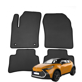Toyota C-HR Hybrid nuo 2023m. polimeriniai EVA kilimėliai