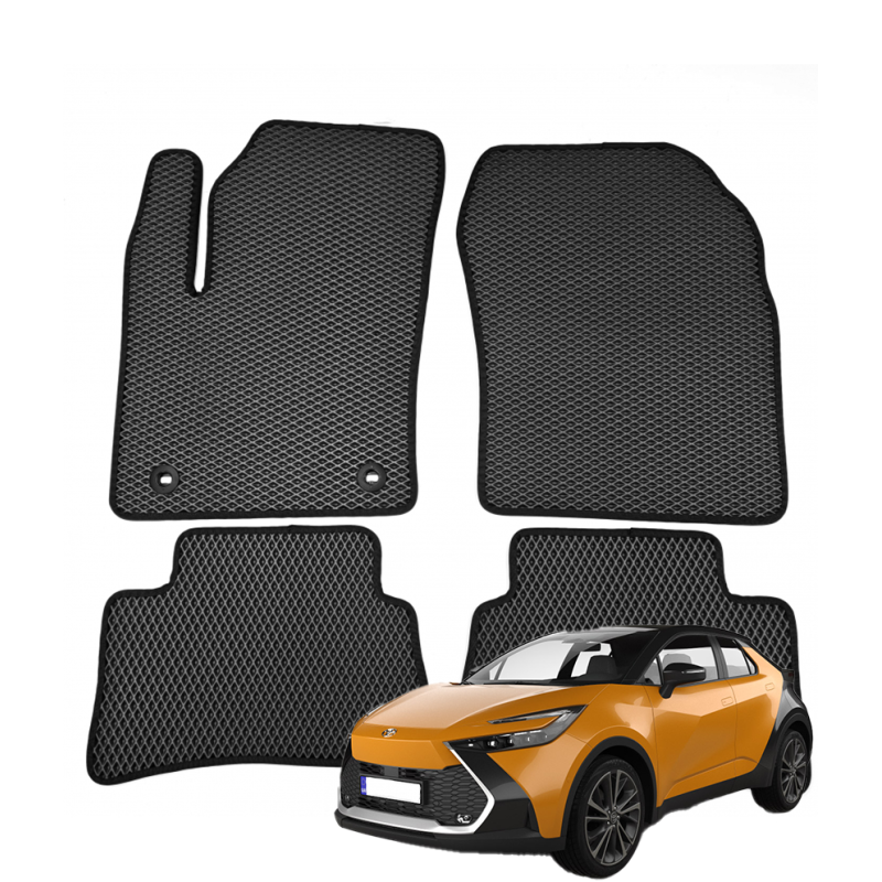 Toyota C-HR Hybrid nuo 2023m. polimeriniai EVA kilimėliai