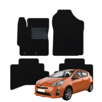 Toyota Prius C 2012-2019 polimeriniai EVA kilimėliai