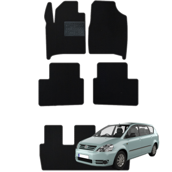 Toyota Avensis Verso (7 vietų) 2001-2006 polimeriniai EVA kilimėliai