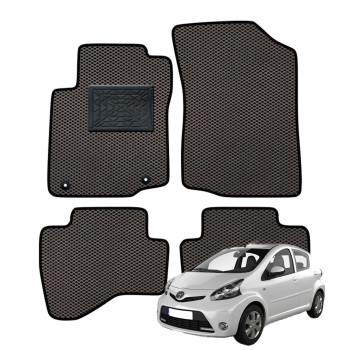 Toyota Aygo 2005-2014 polimeriniai EVA kilimėliai