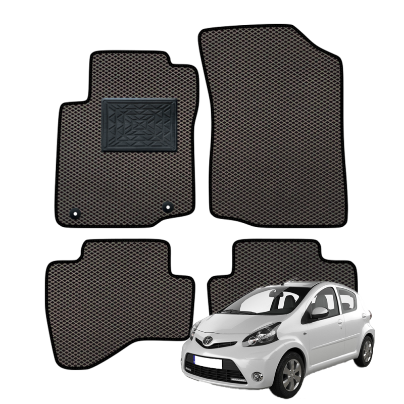 Toyota Aygo 2005-2014 polimeriniai EVA kilimėliai