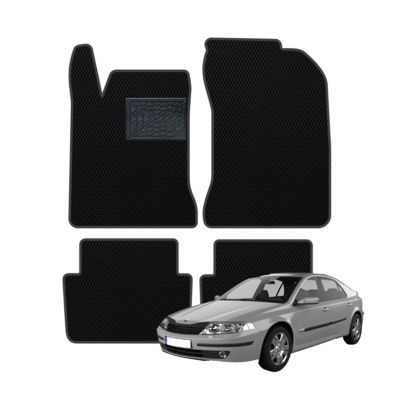 Renault Laguna 2001-2007 sedanas polimeriniai EVA kilimėliai