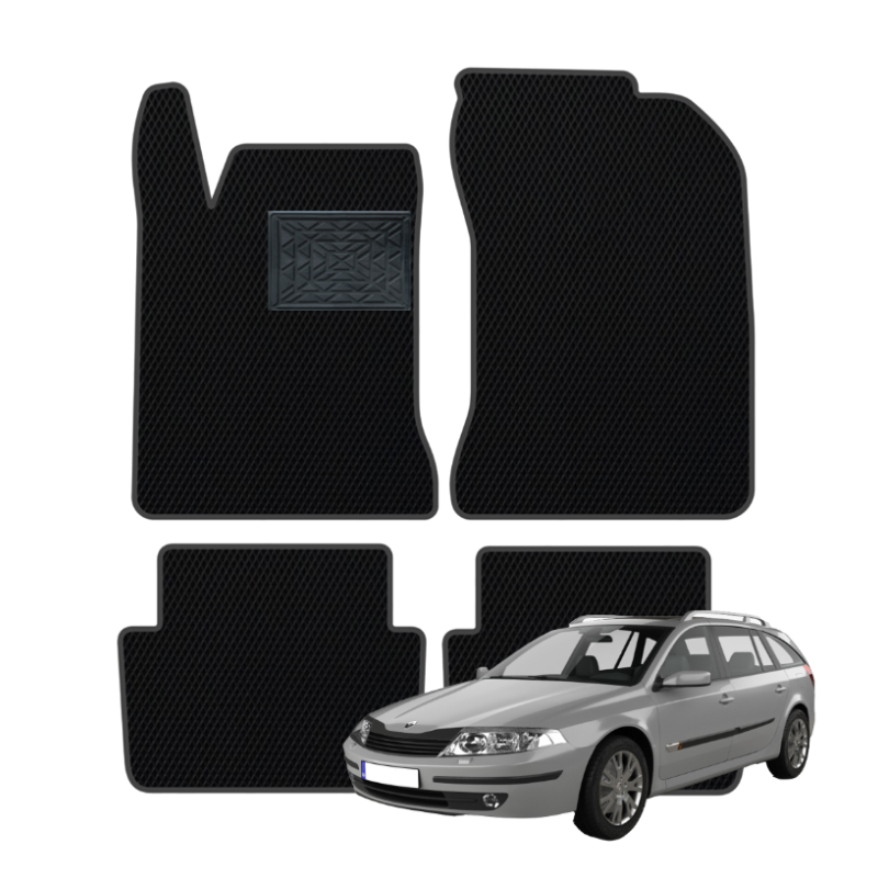 Renault Laguna 2001-2007 universalas polimeriniai EVA kilimėliai