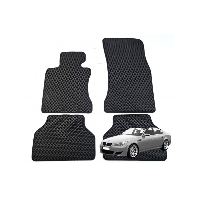 BMW 5 serija (E60) 2003-2010 polimeriniai EVA kilimėliai