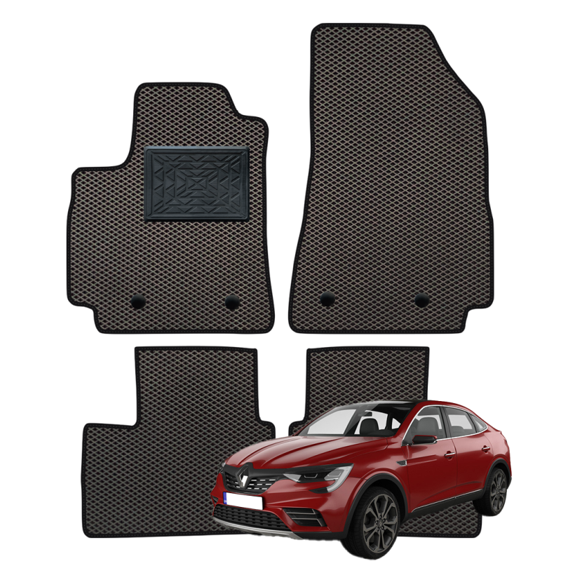 Renault Arkana I E-Tech Hybrid nuo 2021m. polimeriniai EVA kilimėliai