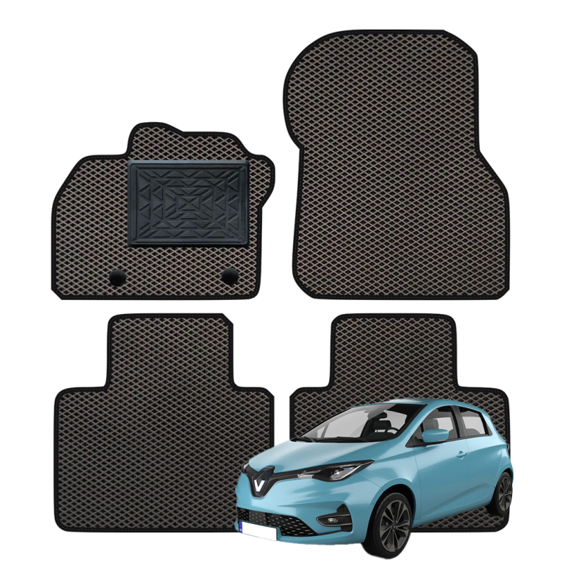 Renault Zoe 2019-2024 polimeriniai EVA kilimėliai