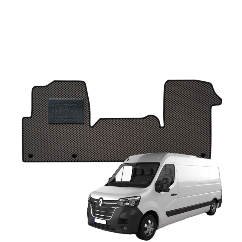 Renault Master III 2010-2024 priekiniai polimeriniai EVA kilimėliai