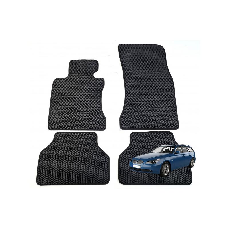 BMW 5 serija E61 2003-2010 polimeriniai EVA kilimėliai