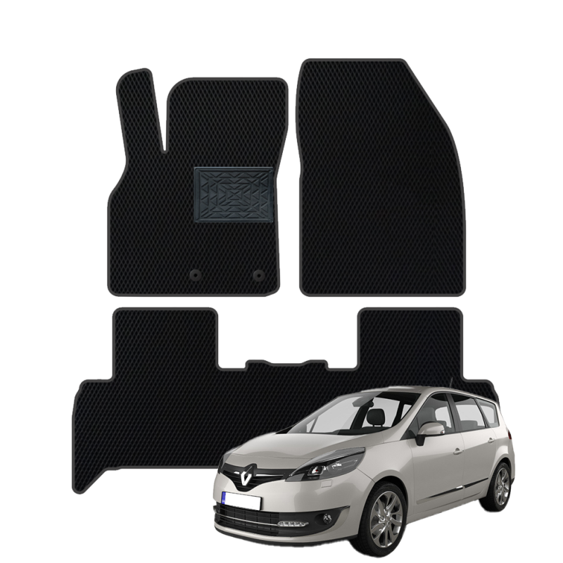 Renault Grand Scenic III 2009-2016 polimeriniai EVA kilimėliai