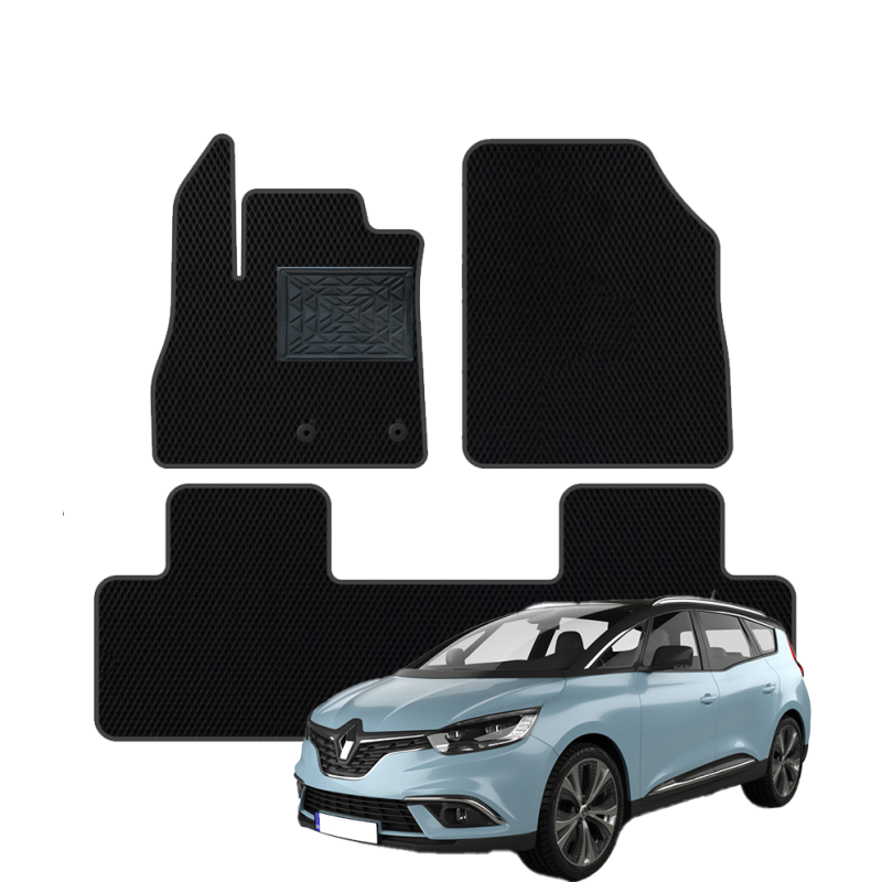 Renault Grand Scenic IV 2016-2023 polimeriniai EVA kilimėliai
