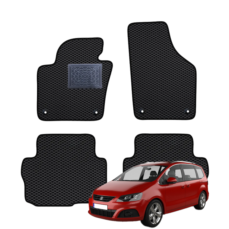 Seat Alhambra 2010-2020 polimeriniai EVA kilimėliai