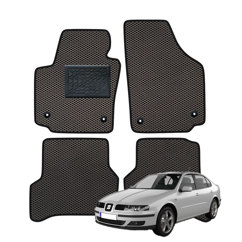 Seat Toledo III 2004-2009 polimeriniai EVA kilimėliai