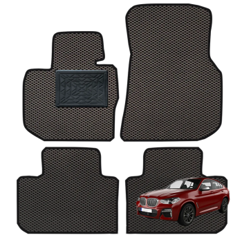 BMW X4 (G02) 2018-2025 polimeriniai EVA kilimėliai
