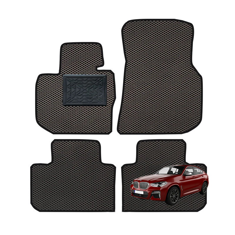 BMW X4 (G02) 2018-2025 polimeriniai EVA kilimėliai