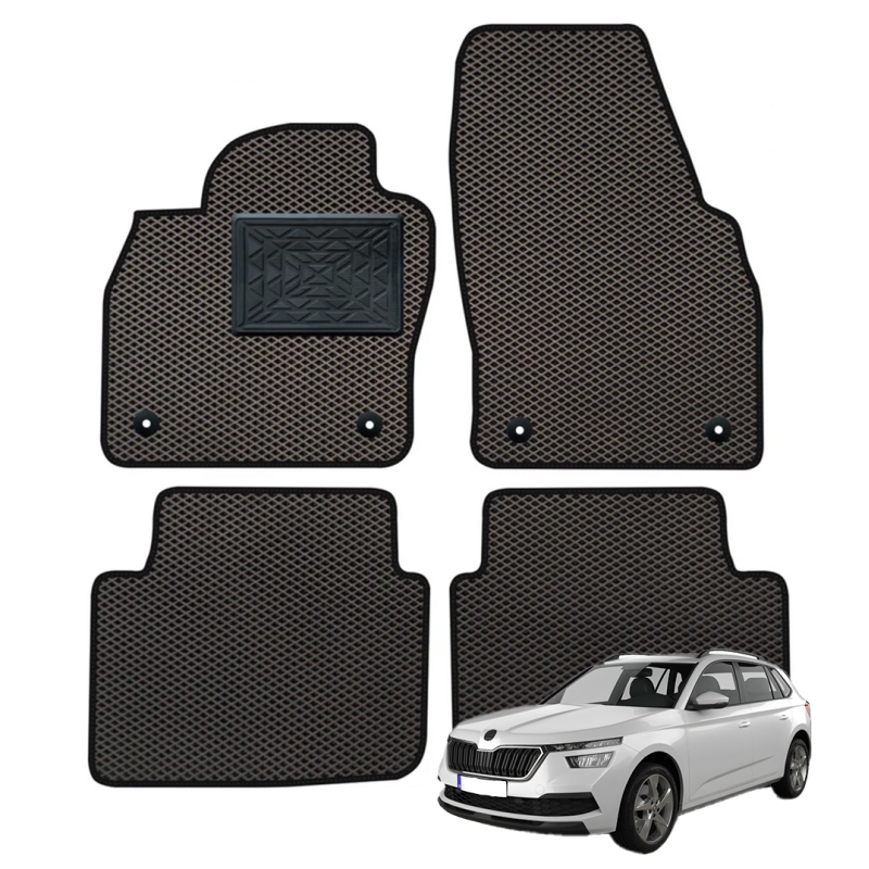 Skoda Kamiq nuo 2019m. polimeriniai EVA kilimėliai
