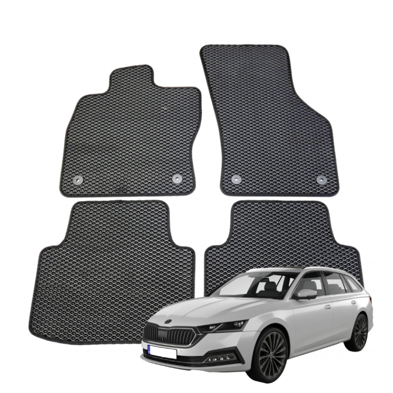 Skoda Octavia IV universalas nuo 2019m. polimeriniai EVA kilimėliai