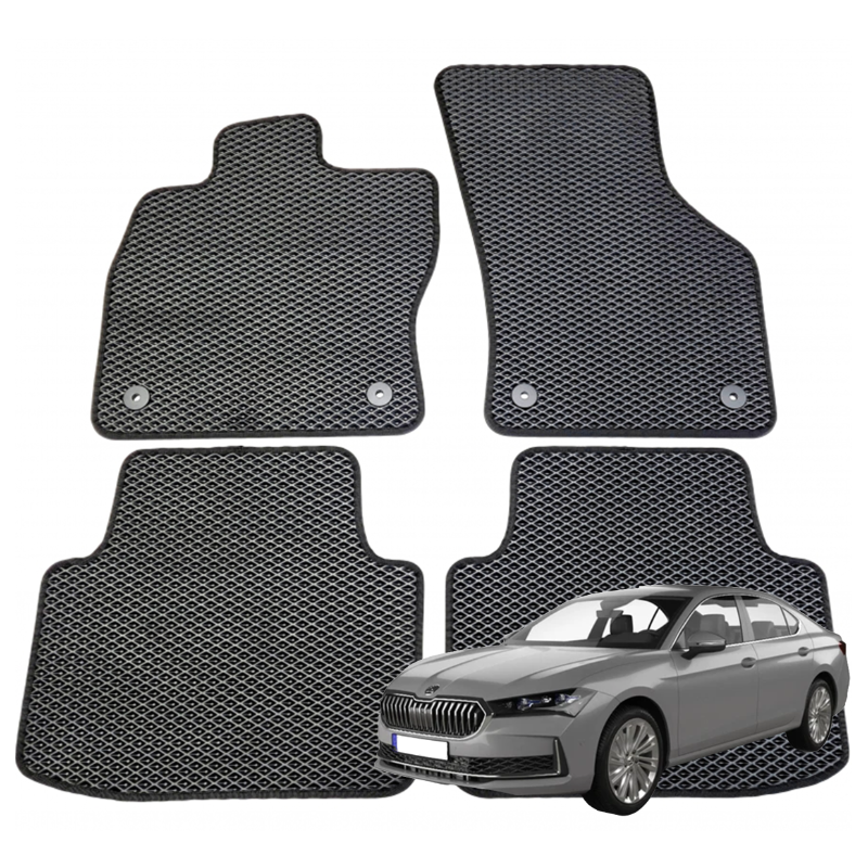 Skoda Superb IV Liftback nuo 2024m. polimeriniai EVA kilimėliai