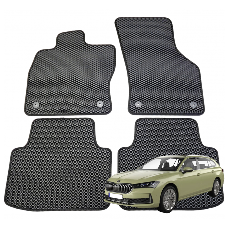 Skoda Superb IV Universalas nuo 2024m. polimeriniai EVA kilimėliai