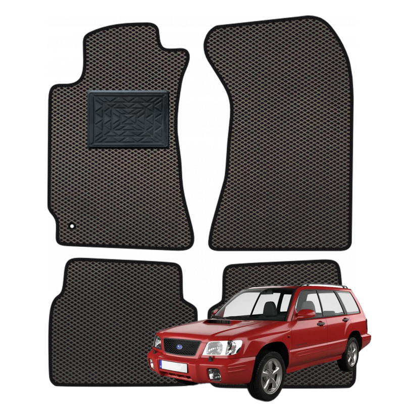 Subaru Forester 2002-2008 polimeriniai EVA kilimėliai