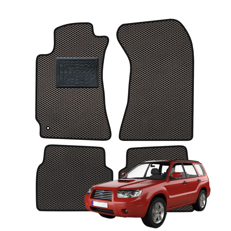 Subaru Forester III 2007-2012 polimeriniai EVA kilimėliai