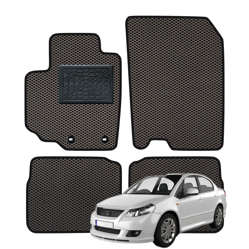 Suzuki SX4 Sedanas 2013-2021 polimeriniai EVA kilimėliai