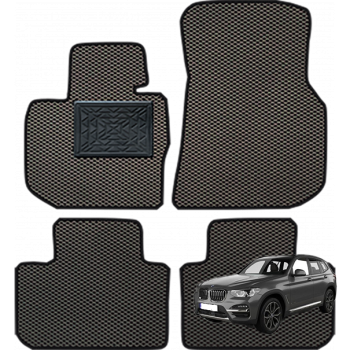 BMW X3 (G01) 2017-2024 polimeriniai EVA kilimėliai