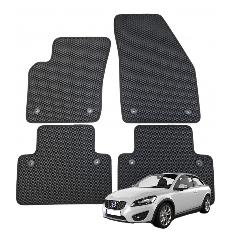 Volvo C30 2006-2013 polimeriniai EVA kilimėliai