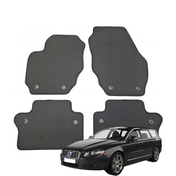 Volvo V70 2008-2016 polimeriniai EVA kilimėliai