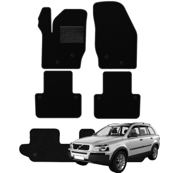 Volvo XC90 2002-2014 (7 vietų) polimeriniai EVA kilimėliai