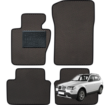 BMW X3 (E83) 2003-2010 polimeriniai EVA kilimėliai