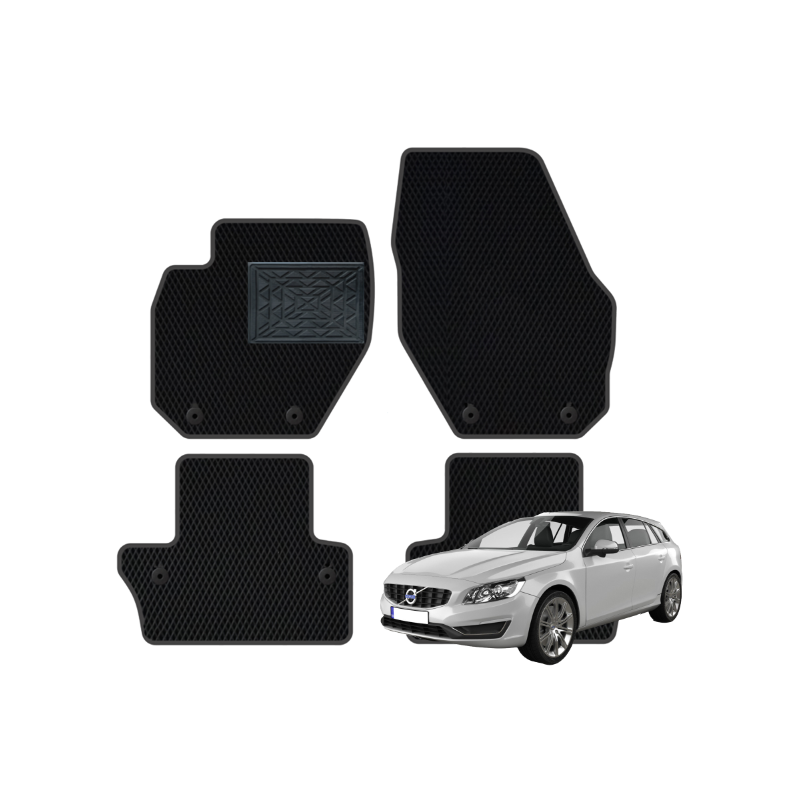 Volvo V60 2010-2018 polimeriniai EVA kilimėliai