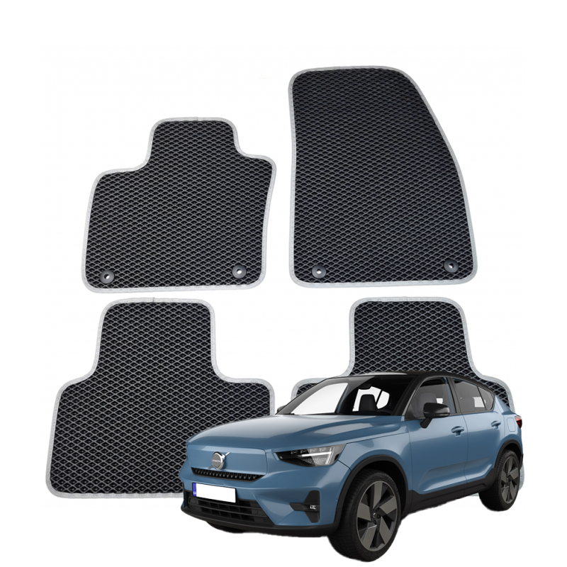 Volvo C40 nuo 2022m. polimeriniai EVA kilimėliai