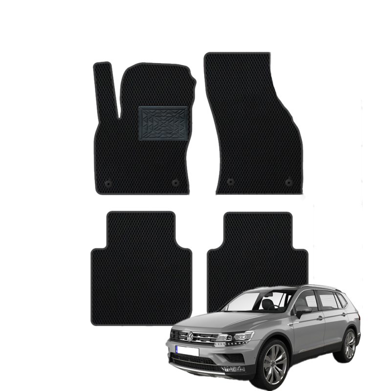 Volkswagen Tiguan 2017-2024 polimeriniai EVA kilimėliai