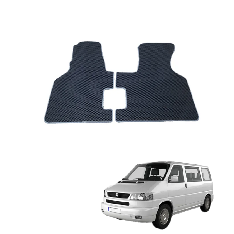 Volkswagen Transporter (T4) 1990–2004 priekiniai polimeriniai EVA kilimėliai