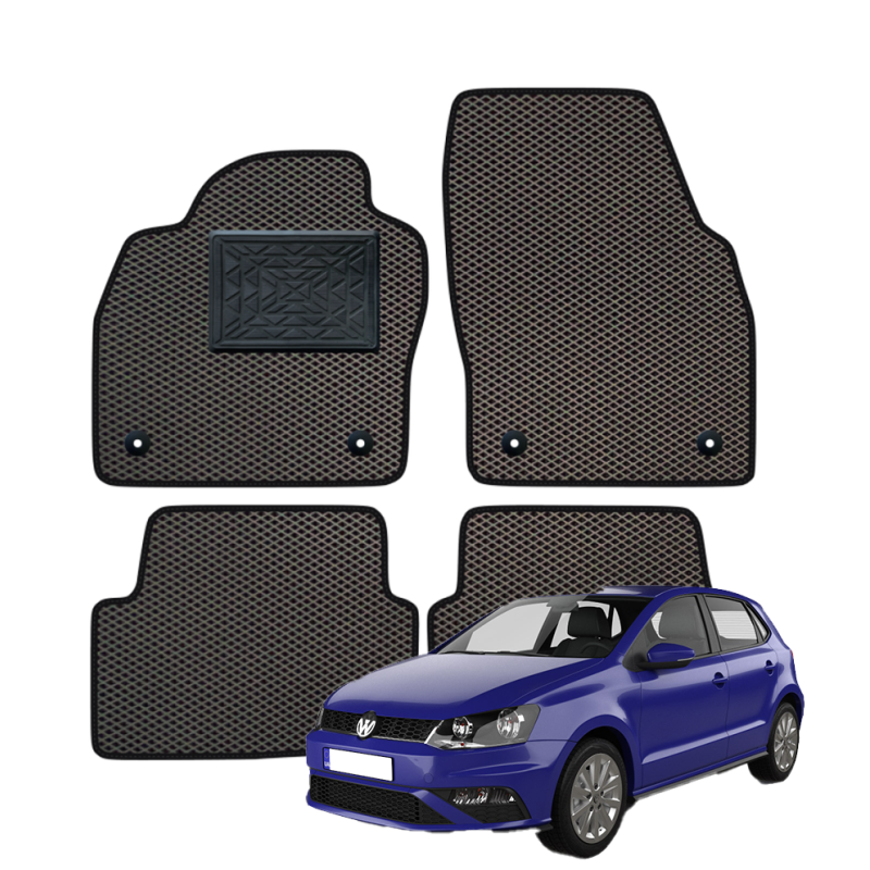 Volkswagen Polo 2017-2021 polimeriniai EVA kilimėliai