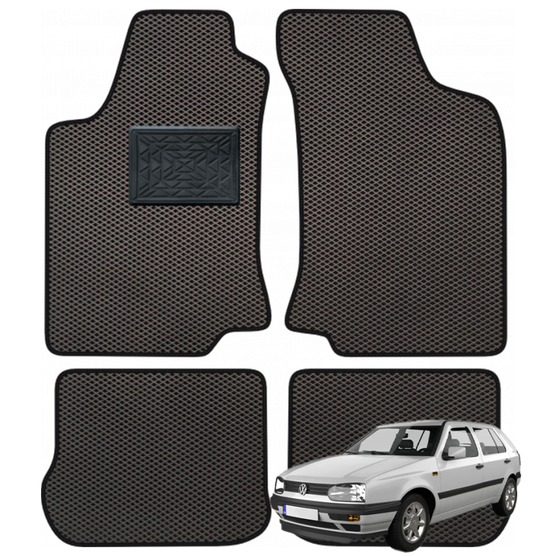 Volkswagen Golf III 1992-1997 automobilių EVA kilimėliai