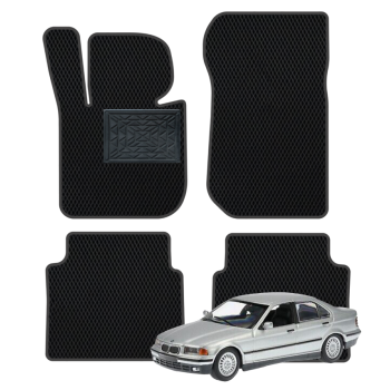 BMW 3 (E36) Sedanas 1990-2000 polimeriniai EVA kilimėliai