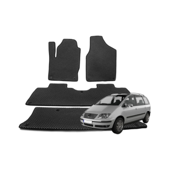 Volkswagen Sharan (7 vietų) 1995-2010 polimeriniai EVA kilimėliai
