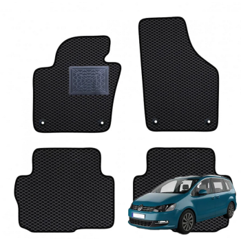 Volkswagen Sharan 2010-2022 polimeriniai automobilių EVA kilimėliai