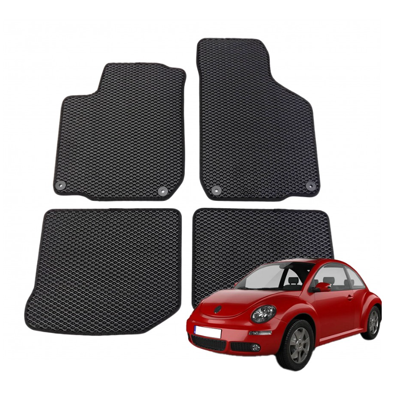 Volkswagen New Beetle I 1998-2010m. polimeriniai EVA kilimėliai