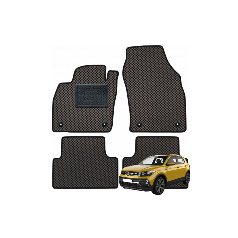 Volkswagen T-Cross nuo 2019m. polimeriniai EVA kilimėliai