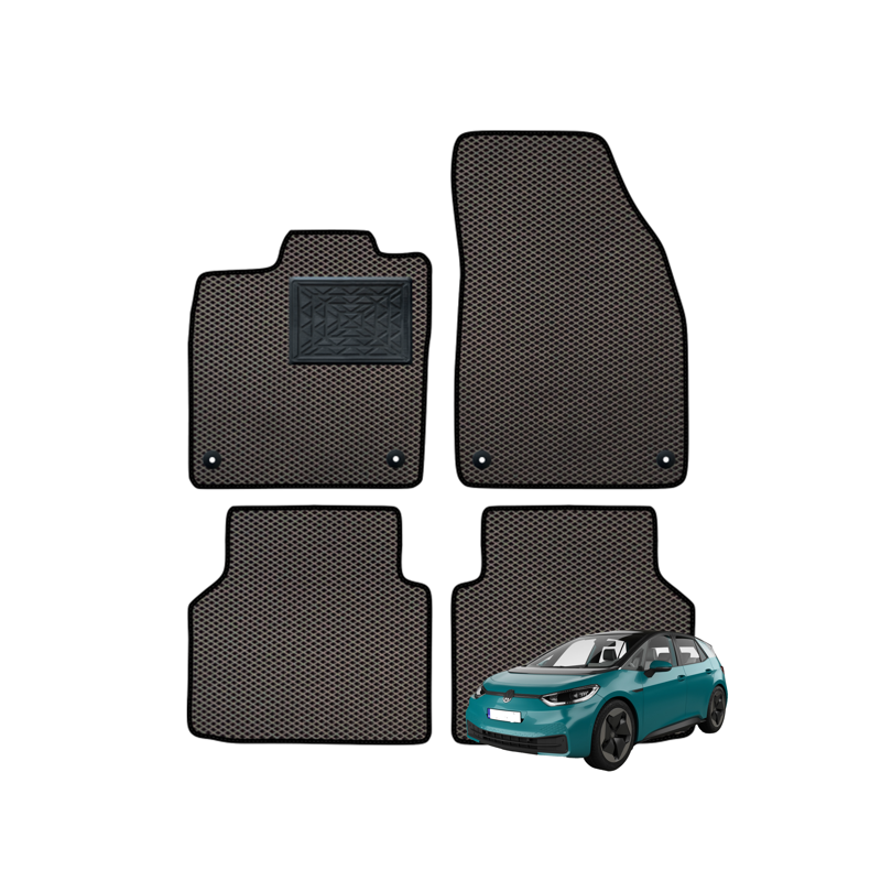 Volkswagen ID.3 nuo 2020m. polimeriniai EVA kilimėliai