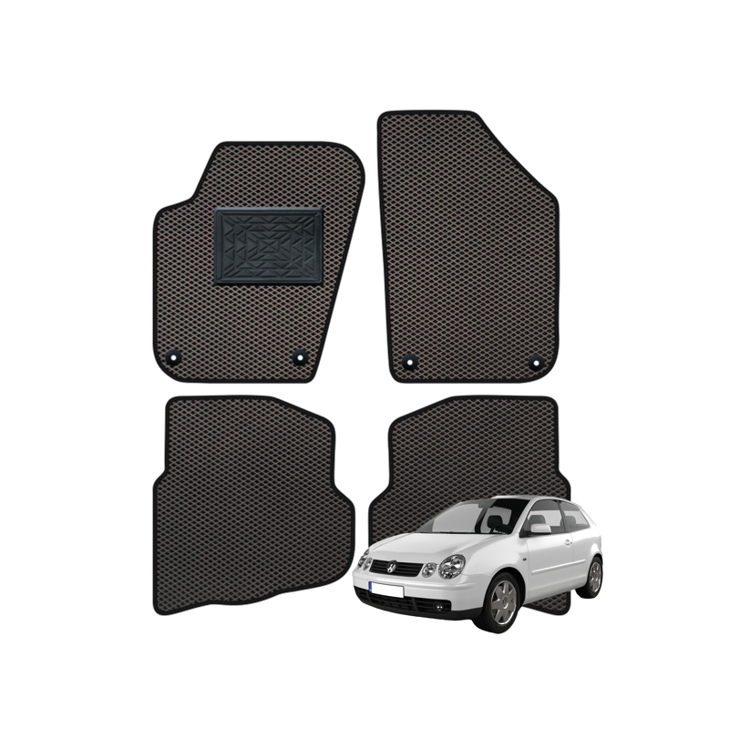 Volkswagen Polo IV 2001-2009 polimeriniai EVA kilimėliai