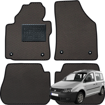 Volkswagen Caddy 2016-2020 polimeriniai EVA kilimėliai